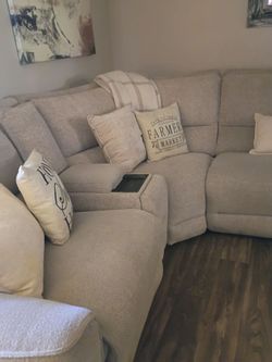 6 month old sectional from macys FIRM PRICE