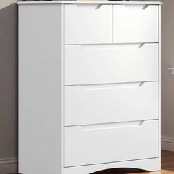 White dresser