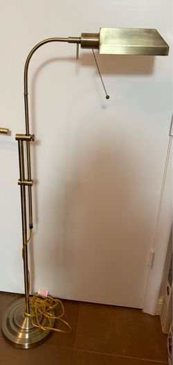 Brass Floor Lamp-Adjustablee