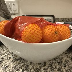 White Porcelain Fruit Bowl