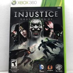 Injustice: Gods Among Us (Microsoft Xbox 360, 2013) Complete w/ Manual - Tested