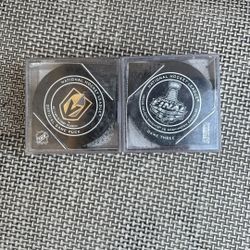 NHL Real Game Pucks