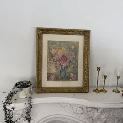 Framed Floral Wall Art