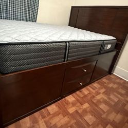Bed Frame With Storage 