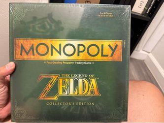Zelda Monopoly Sealed GameStop exclusive