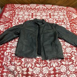 Y2K Real Leather Jacket