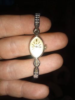 Ladies Vintage Omega 10k Watch 