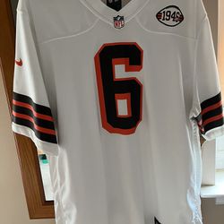 NFL #6 Mayfield Cleveland Browns Football Jersey 