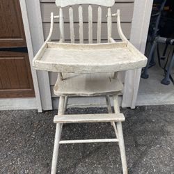 Antique High Chair