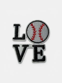 Baseball Iron-on Patches