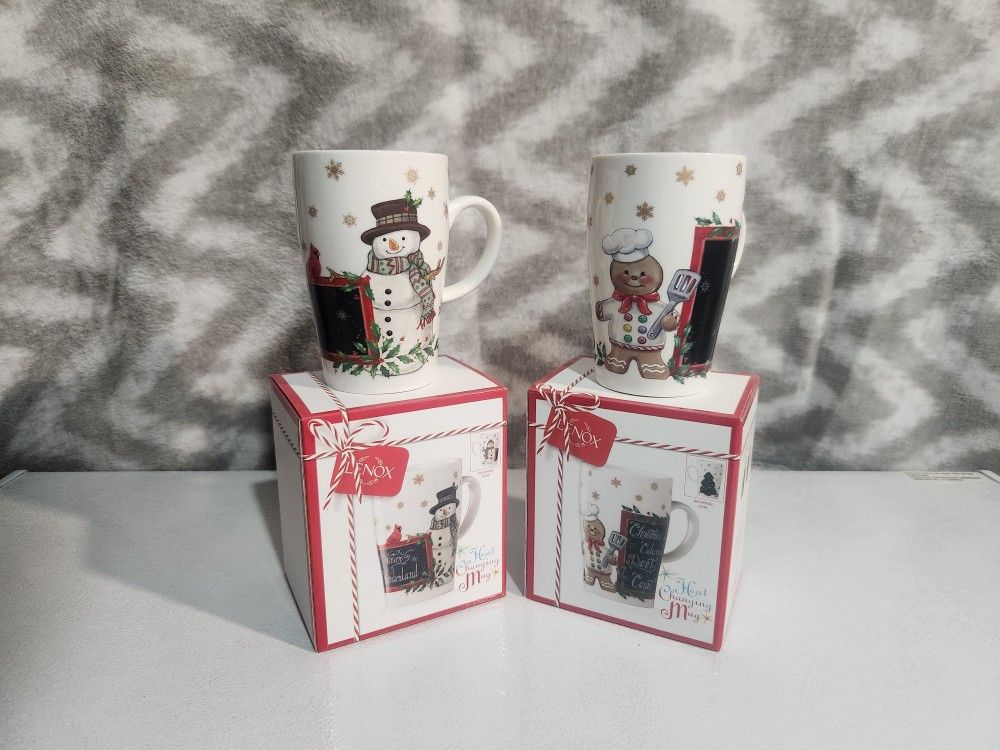 Lenox Heat Changing Mugs