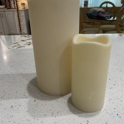 Two Pillar Candles 