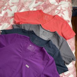 FIGS Scrub Tops: Size Small 