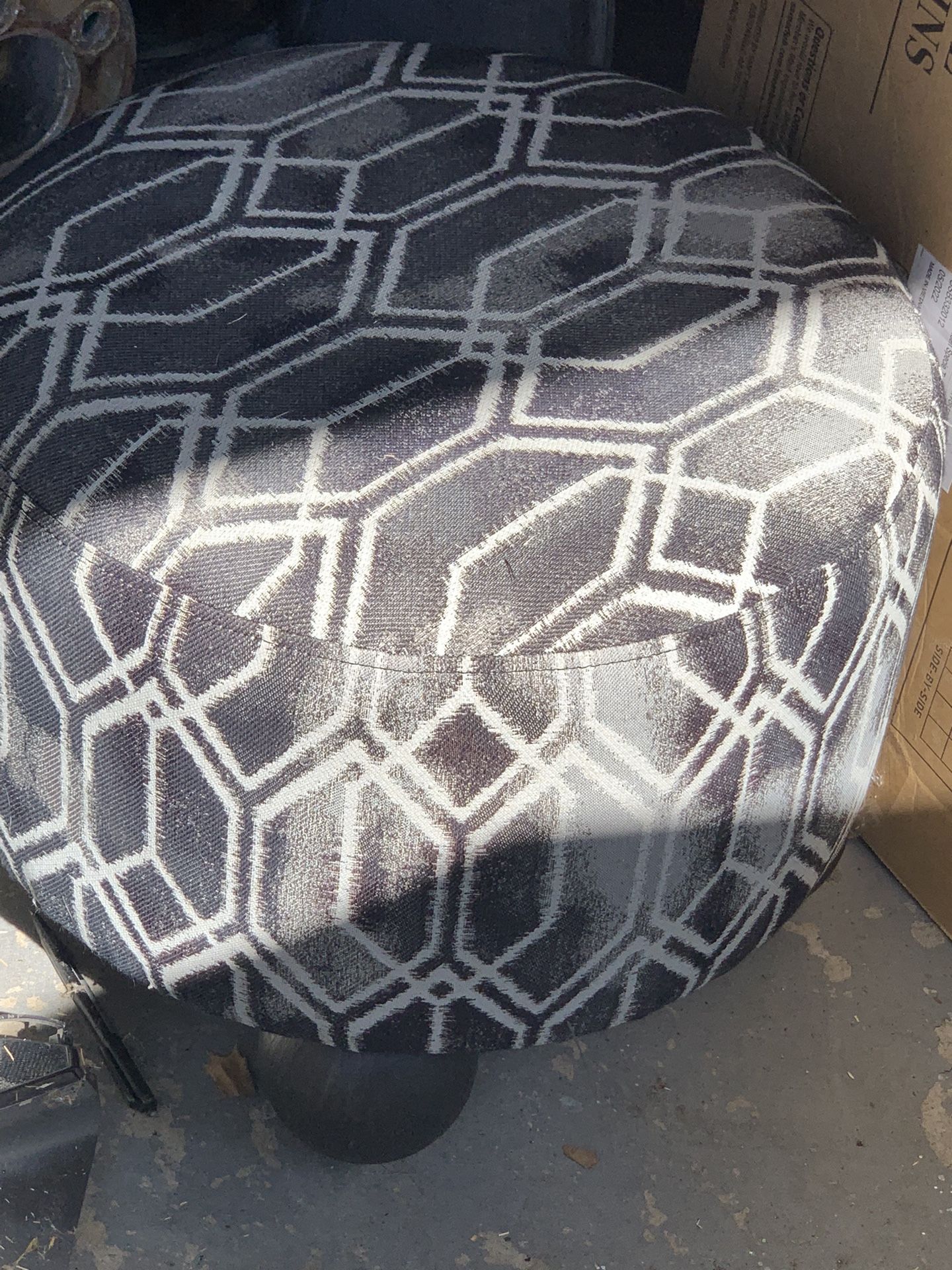 Chair And Ottomans