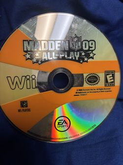 Madden 09 all play