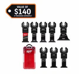 Milwaukee Oscillating Multi-Tool Blade Set (8-Piece)
