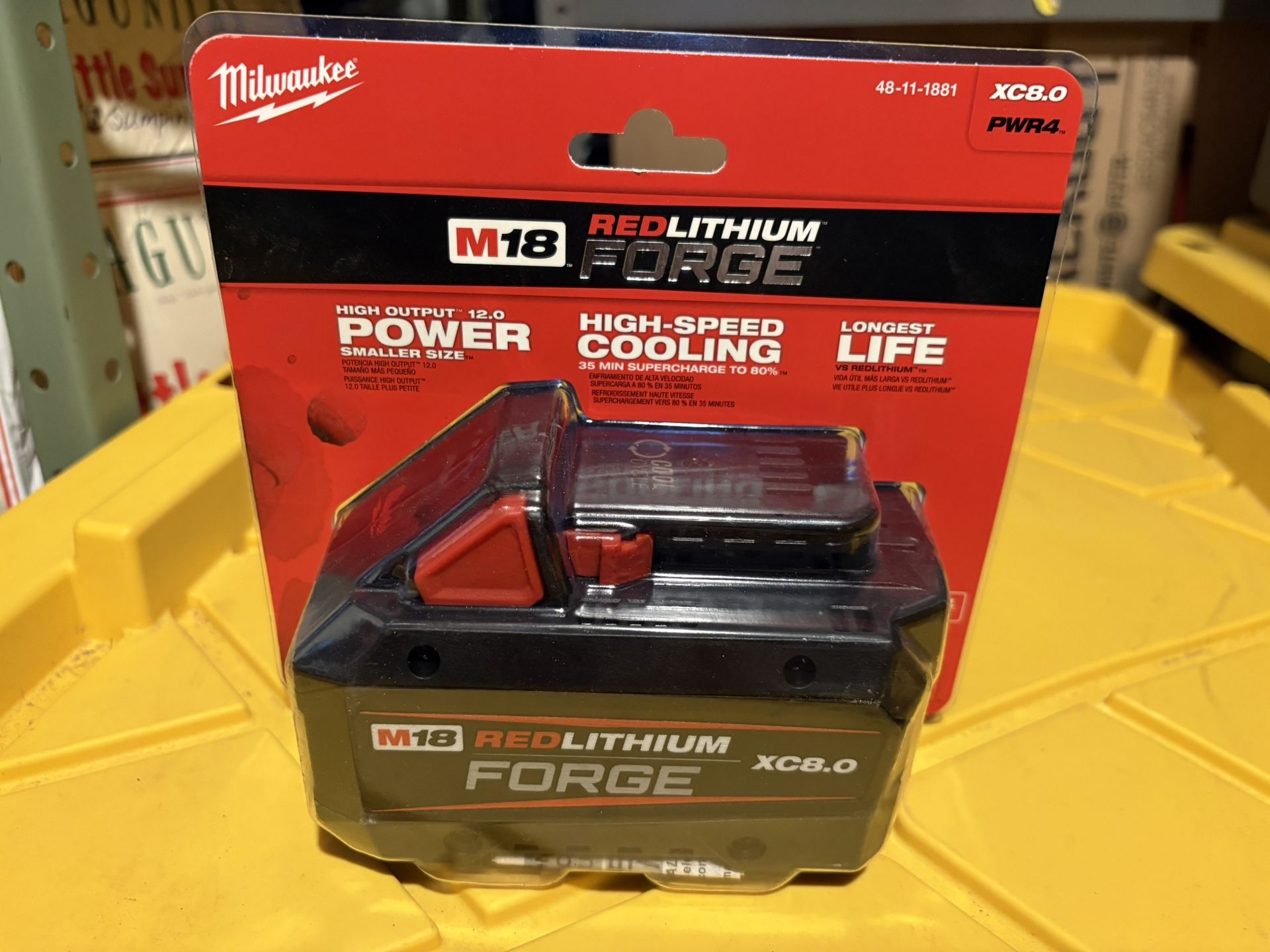 Milwaukee M18 8.0 Forge Battery
