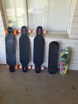Various Skateboards