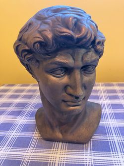 Decorative Michelangelo Bust of King David Head