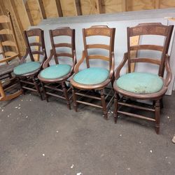 4 Antique Chairs