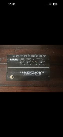 MINT ISP Technologies Hum Extractor + Decimator G - Never Used Open Box