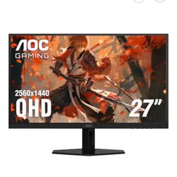 AOC Q27G40XMN – 27" QHD Gaming Monitor NEW