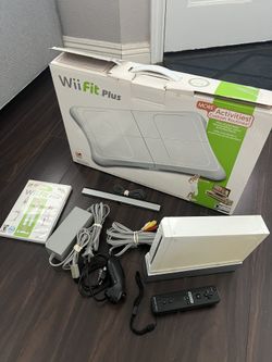 Nintendo Wii Console & Wii Fit Board