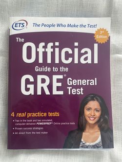 ETS GRE Book 3rd Edition - LIKE NEW