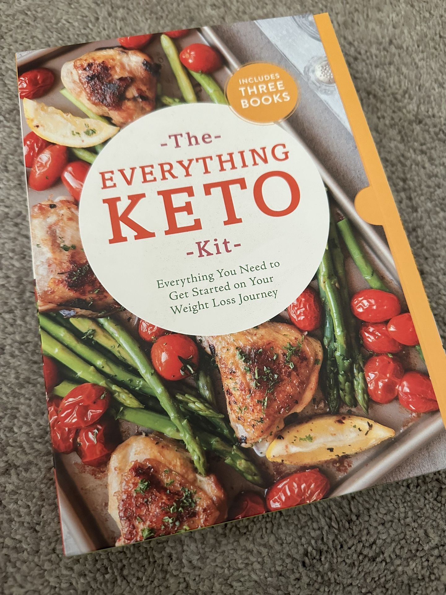 KETO- 3 Books - The Everything KETO Kit