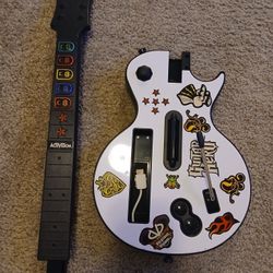 Guitar Hero Guitar For Wii. 