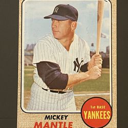 1968 Topps Mickey Mantle # 280