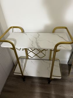 Marble Bar Cart