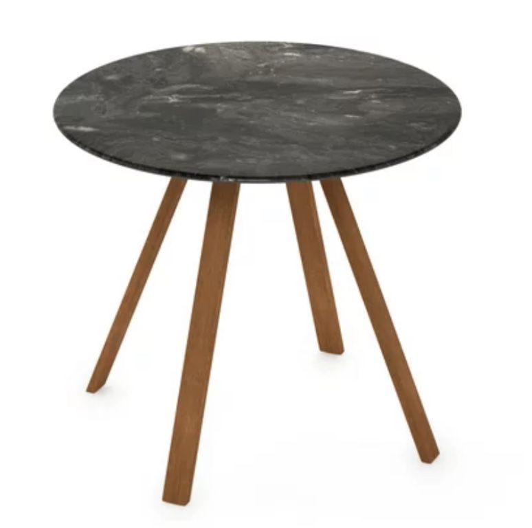 Redang Paladina 4-Leg Round Smart Top Wood Outdoor Dining Table