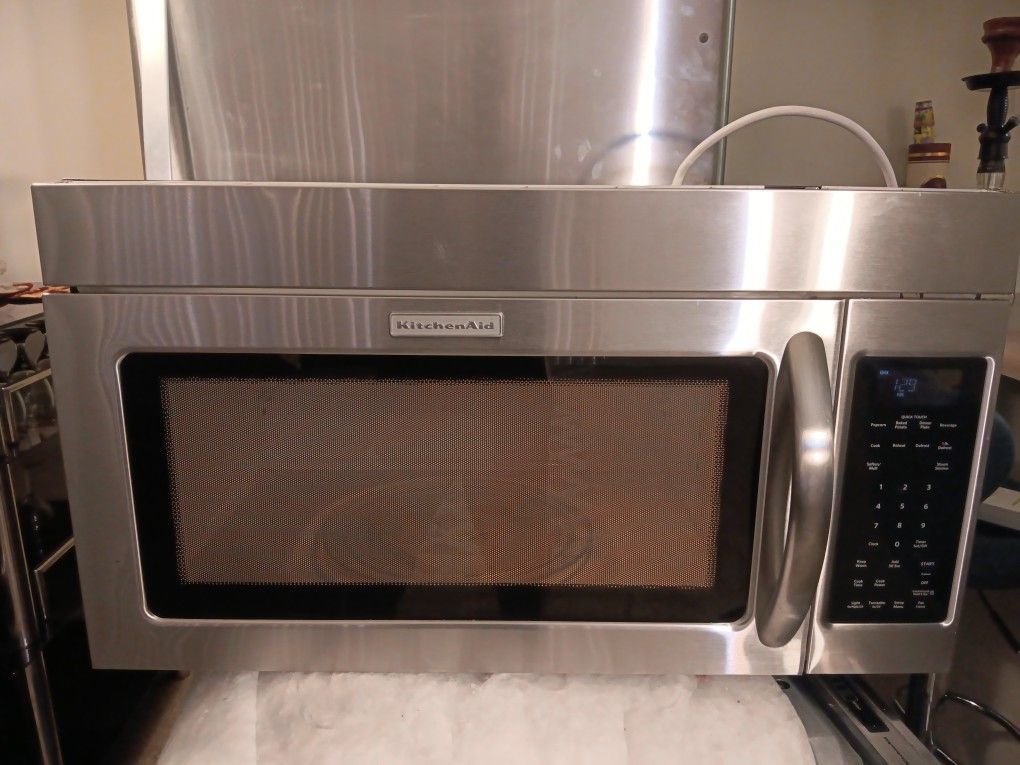 Stainless Steel Hanging Microwave