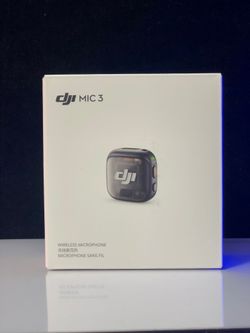 DJI Mic 3 Clip-On Transmitter/Recorder with Built-In Microphone