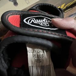 Rawlings Baseball Glove Youth Tee Ball RHT PL110S 11" Players Series Red NEW