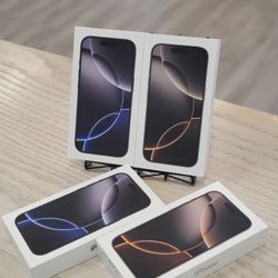 Apple Iphone 16 Pro Brand New Unlocked Brand New  - $1 DOWN TODAY, NO CREDIT NEEDED