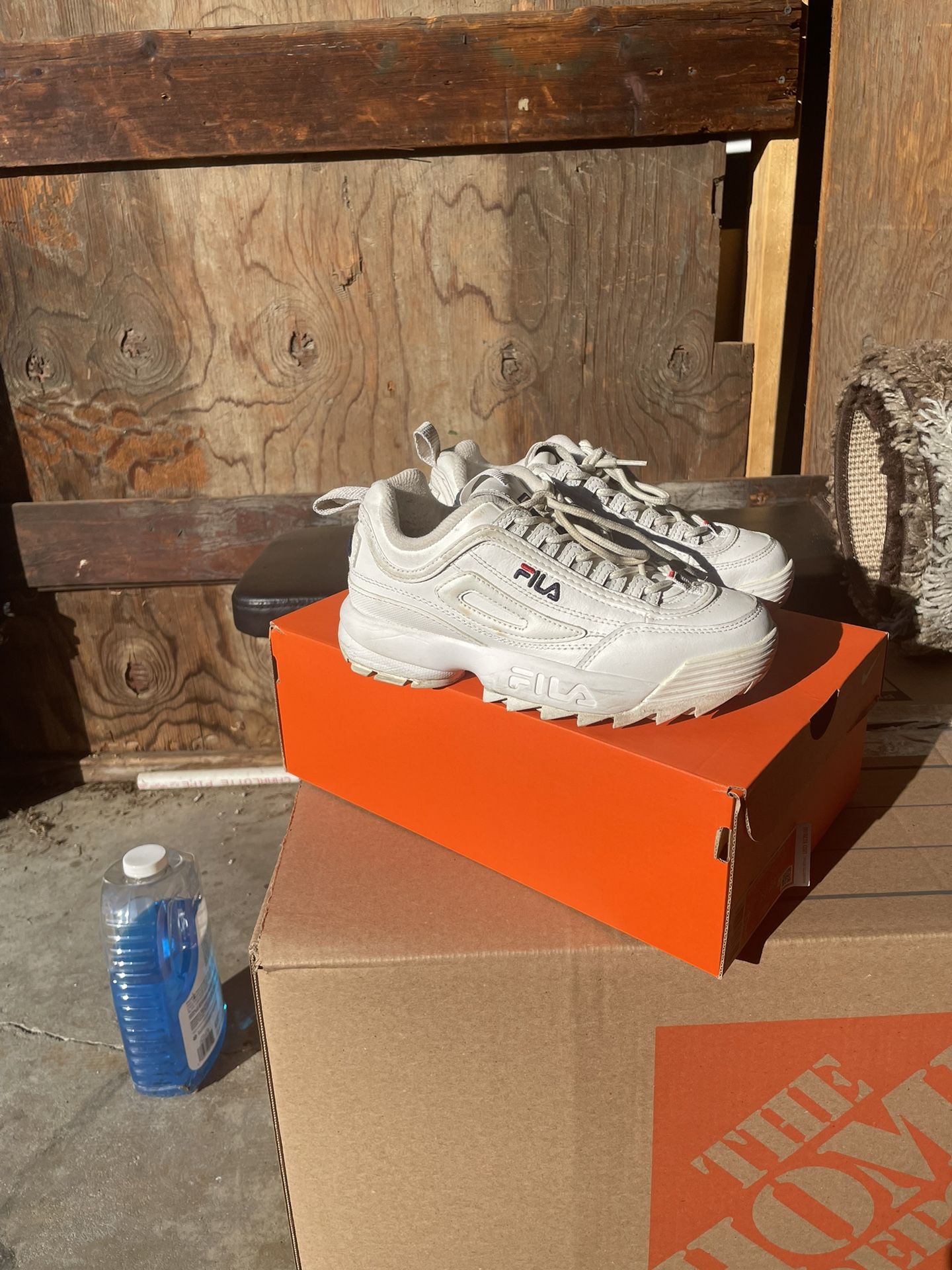 FILA Women's Disruptor II Premium Casual Athletic Sneakers from Finish Line