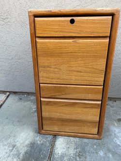 Wood File Cabinet / Storage cabinet - Free!!