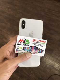 IPHONE X 64GB UNLOCKED