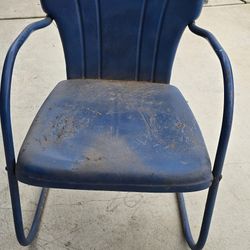 Clam Metal Vintage Chairs