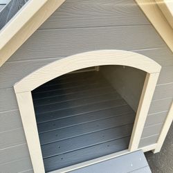 Outside Plastic 40.7" Large HDPS Dog House