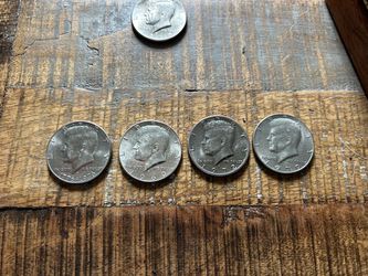 Collectable JFK half dollars