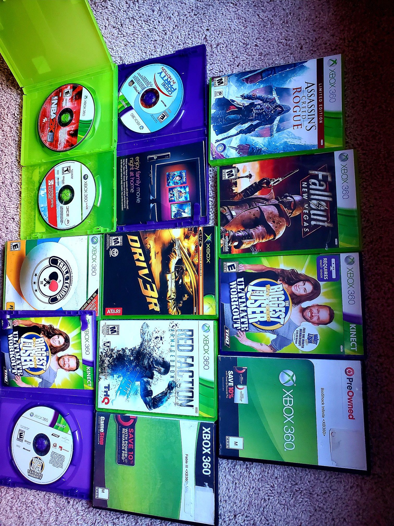 XBOX 360 games