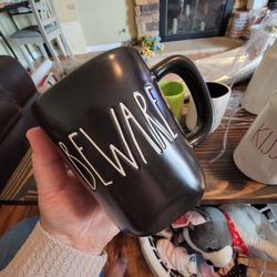 Rae Dunn "BEWARE" Halloween Mug