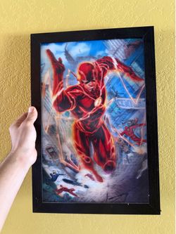 Holographic flash frame
