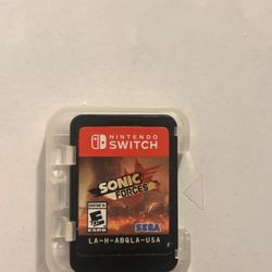 Sonic Forces Nintendo Switch