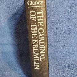 1988 1st Edition The Cardinal Of The Kremlin By Tom Clancy