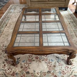 Coffee Table, 2 Side Tables, 2 Lamps