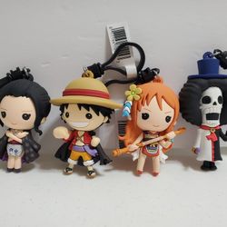 One Piece Keychain Figurines